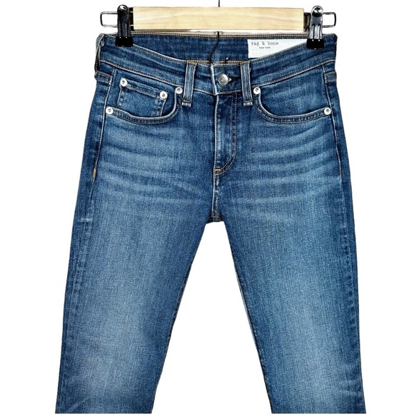 RAG & BONE Cate Step Split Ankle Hem Jeans in Hampton - Picture 8 of 14